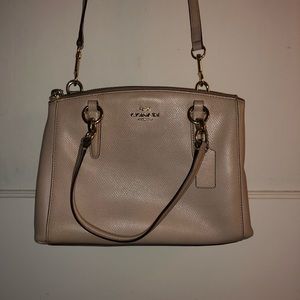 Coach Beige Crossbody Purse